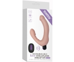 Uzaktan Kumandalı Ultra Lüks Strapless Double Vibratör Penis