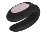 Satisfyer Double Joy Siyah Telefon Kontrol Çiftlere Özel Vibratör
