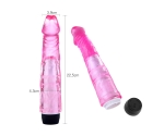 22 Cm Titreşimli Yumuşak Jel Dokulu Vibratör