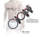 3 Farklı Titreşim Motoruna Sahip 3 Lü Titreşimli Penis Halkası