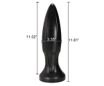 Butt Plug 30 Cm Büyük Boy Yumuşak Anal Plug Dildo
