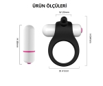 Duet Titreşimli Penis Halkası Duet Titreşimli Penis Halkası