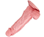 Adoka 18.5 Cm Liquid Silikon Ultra Yumuşak Penis Kılıfı&İçi Boş Kemerli Penis