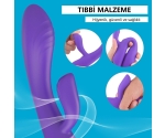 Alivior Güçlü Titreşimli G-Bölgesi ve Klitoris Özel Isıtmalı Vibratör