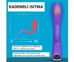 Alivior Güçlü Titreşimli G-Bölgesi ve Klitoris Özel Isıtmalı Vibratör