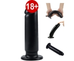 Anal Siyah 23 Cm Büyük Boy Dildo Plug