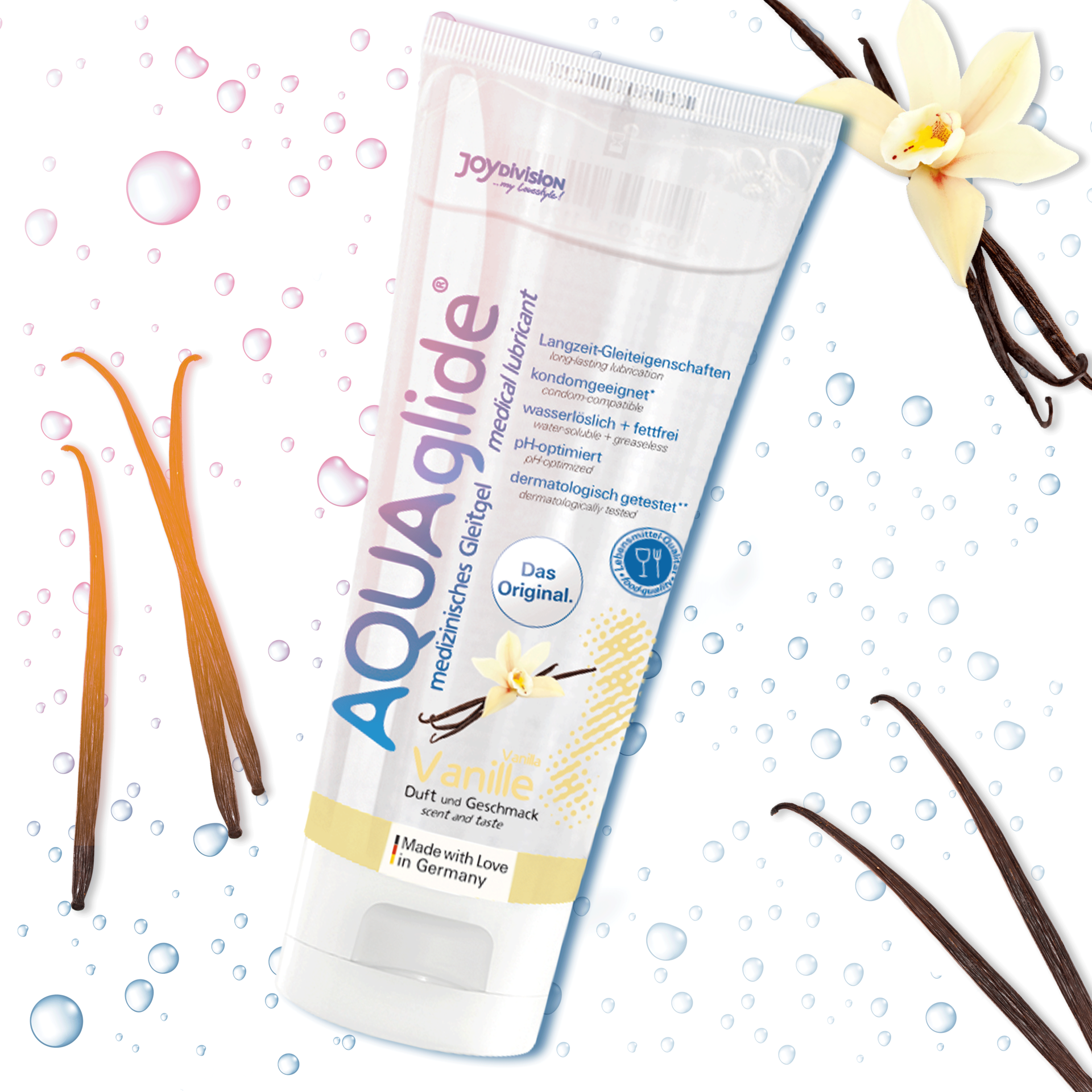 Aqua Glide 100 ML Vanilya Kayganlaştırıcı Jel Made İn Germany Aqua Glide 100 ML Vanilya Kayganlaştırıcı Jel Made İn Germany