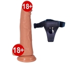 Archie Çift Katmanlı Ultra Gerçekci 21 Cm Belden Bağlamalı Realistik Penis Archie Çift Katmanlı Ultra Gerçekci 21 Cm Belden Bağlamalı Realistik Penis