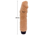 Ayarlanabilir Güçlü Titreşimli 22 Cm Damarlı Vibratör Ayarlanabilir Güçlü Titreşimli 22 Cm Damarlı Vibratör