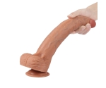Bart 30 Cm Çift Katmanlı Ultra Yumuşak Belden Bağlamalı Realistik Dildo
