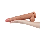 Bart 30 Cm Çift Katmanlı Ultra Yumuşak Belden Bağlamalı Realistik Dildo