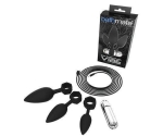 Bathmate 4 Parça Titreşim Anal Plug Seti