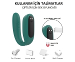 Baud Kumandalı 9 Modlu Titreşimli Çiftlere Özel Giyilebilen Vibratör
