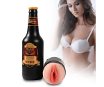 Beer Saklaması Kolay Şişe Şeklinde Vajina Mastürbatör