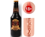 Beer Saklaması Kolay Şişe Şeklinde Vajina Mastürbatör