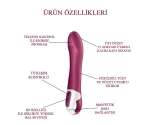 Satisfyer Big Heat Connect App Kontrollü Akıllı Isıtma Ve Güçlü Titreşimli Vibratör 