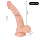 Bonilove 18.5 Cm Esnek Ve Bükülebilir Yumuşak Dokulu Realistik Penis