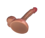 20 Cm Esnek Yumuşak Dokulu Ultra Gerçekci Realistik Penis 