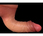 23 Cm Çift Katmanlı Ultra Yumuşak Realistik Kemerli Penis  23 Cm Çift Katmanlı Ultra Yumuşak Realistik Kemerli Penis
