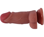 Bonilove Alex 13.5 Cm Çift Katmanlı Yumuşak Dokulu Realistik Kemerli Penis