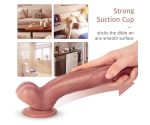 Bonilove Bert Damarlı Ve Parlak Yüzeyli 22 Cm Çift Katmanlı Realistik Penis Bonilove Bert Damarlı Ve Parlak Yüzeyli 22 Cm Çift Katmanlı Realistik Penis