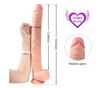 Bonilove Huoer Sword 43 Cm Realistik Damarlı Dev Kemerli Penis