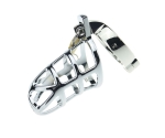 Bonilove Metal Chastity Cage Fetiş Kilitli Penis Kafesi