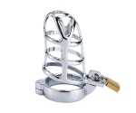 Bonilove Metal Chastity Cage Fetiş Kilitli Penis Kafesi