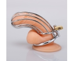 Bonilove Metal Chastity Cage Fetiş Kilitli Penis Kafesi