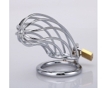 Bonilove Metal Chastity Cage Fetiş Kilitli Penis Kafesi