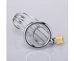 Bonilove Metal Chastity Cage Fetiş Kilitli Penis Kafesi