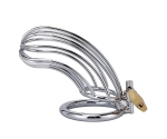 Bonilove Metal Chastity Cage Fetiş Kilitli Penis Kafesi