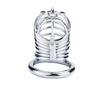 Bonilove Metal Chastity Cage Fetiş Kilitli Penis Kafesi