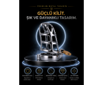 Bonilove Metal Chastity Cage Fetiş Kilitli Penis Kafesi
