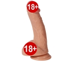 Borg Ultra Yumuşak Çift Katmanlı 20 Cm Realistik Penis Dildo	