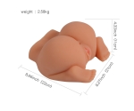 Buttock 2 İşlevli Kullanılabilen Vajina Mastürbatör 