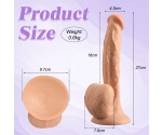 Byon Belden Bağlamalı Büyük Boy 27 Cm Kemerli Realistik Dildo