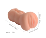 YouZ Yumuşak Silikon Realistik Vajina Mastürbatör