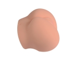 Chihiro 3D Yumuşak Siilikon Anal ve Vajinal Kalça Mastürbatör