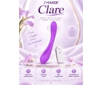 Clare Kıkırdaklı Şekli Verilebilir Kumandalı Şarjlı Vibratör
