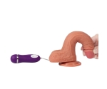 Crowley 18 Cm Çift Katmanlı 10 Fonksiyonlu Titreşimli Ultra Yumuşak Realistik Penis