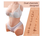 Delia Ultra Gerçekçi Full Silikon Anal ve Vajinal Yarım Vücut Mastürbatör Delia Ultra Gerçekçi Full Silikon Anal ve Vajinal Yarım Vücut Mastürbatör