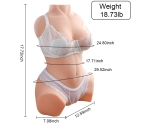 Delia Ultra Gerçekçi Full Silikon Anal ve Vajinal Yarım Vücut Mastürbatör Delia Ultra Gerçekçi Full Silikon Anal ve Vajinal Yarım Vücut Mastürbatör