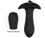 Diamond Titreşimli Su Geçirmez Titreşimli Anal Plug Diamond Titreşimli Su Geçirmez Titreşimli Anal Plug