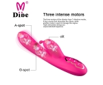 Dibe 7 Modlu Titreşimli Klitoris Uyarıcı G-Bölgesi Emişi Yapabilen Şarjlı Vibratör