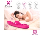 Dibe 7 Modlu Titreşimli Klitoris Uyarıcı G-Bölgesi Emişi Yapabilen Şarjlı Vibratör