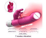 Dibe İleri Geri Hareketli ve Klitoris 7 Modlu Titreşimli Tavşan Vibratör Dibe İleri Geri Hareketli ve Klitoris 7 Modlu Titreşimli Tavşan Vibratör