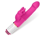 Dibe İleri Geri Hareketli ve Klitoris 7 Modlu Titreşimli Tavşan Vibratör Dibe İleri Geri Hareketli ve Klitoris 7 Modlu Titreşimli Tavşan Vibratör