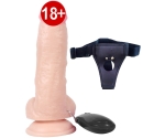 Dildo Series 15 Cm 10 Modlu Belden Bağlamalı Titreşimli Realistik Penis	 Dildo Series 15 Cm 10 Modlu Belden Bağlamalı Titreşimli Realistik Penis