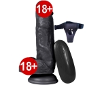 Dildo Series 15 Cm 10 Modlu Belden Bağlamalı Titreşimli Realistik Penis